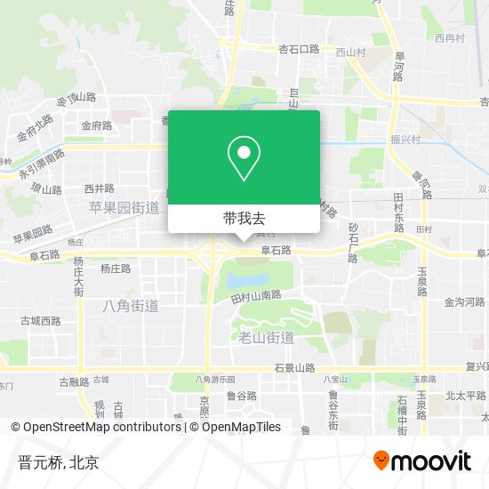 晋元桥地图