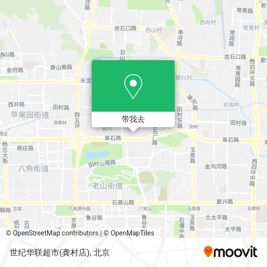 世纪华联超市(龚村店)地图