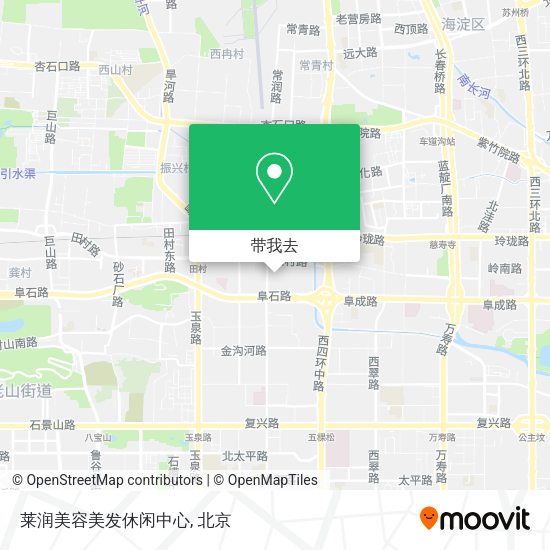 莱润美容美发休闲中心地图
