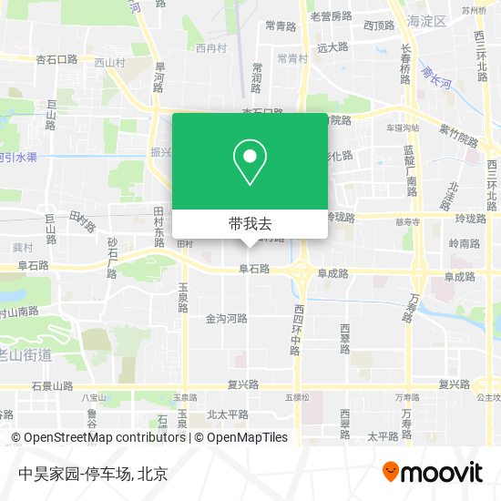 中昊家园-停车场地图