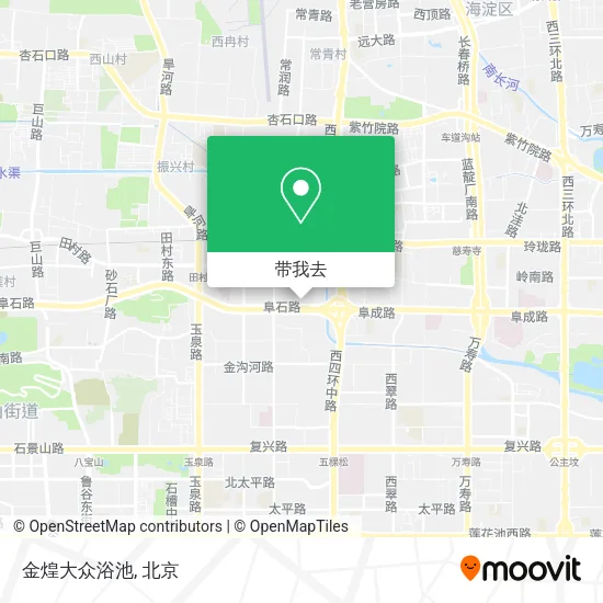金煌大众浴池地图
