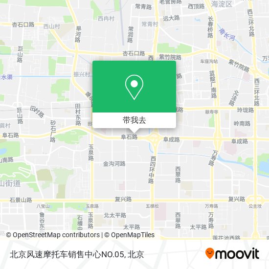 北京风速摩托车销售中心NO.05地图