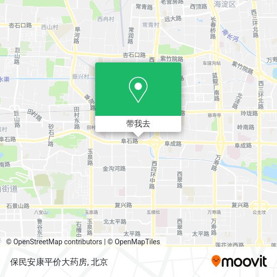 保民安康平价大药房地图