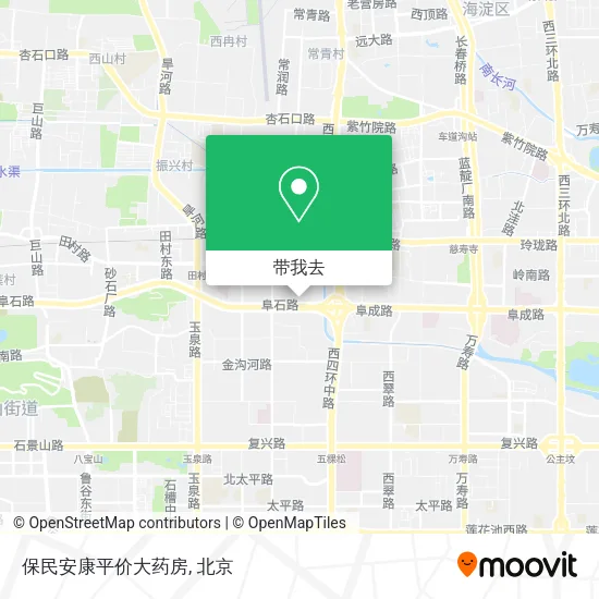 保民安康平价大药房地图