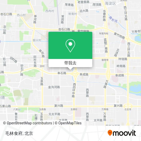 毛林食府地图