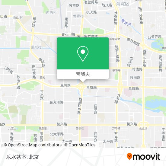 乐水茶室地图