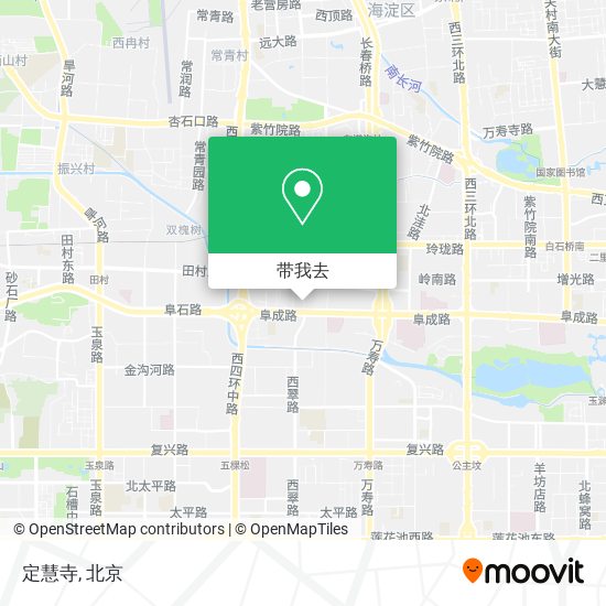 定慧寺地图