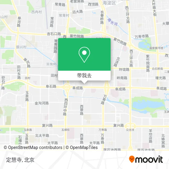 定慧寺地图