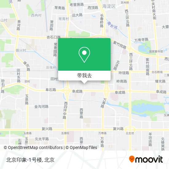 北京印象-1号楼地图