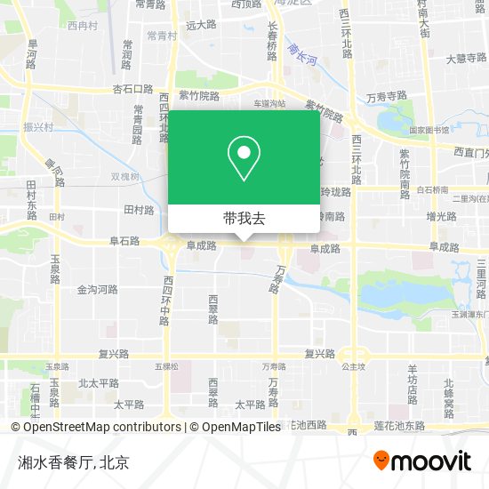 湘水香餐厅地图