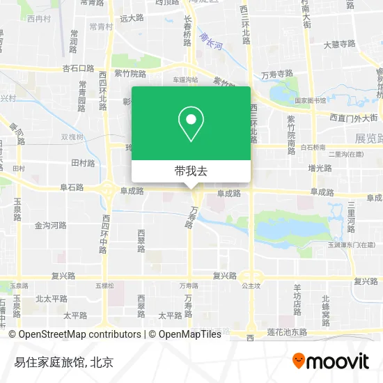 易住家庭旅馆地图