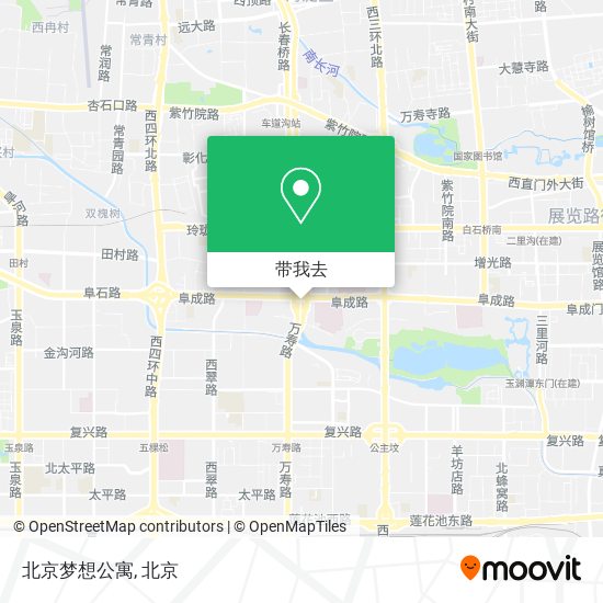 北京梦想公寓地图