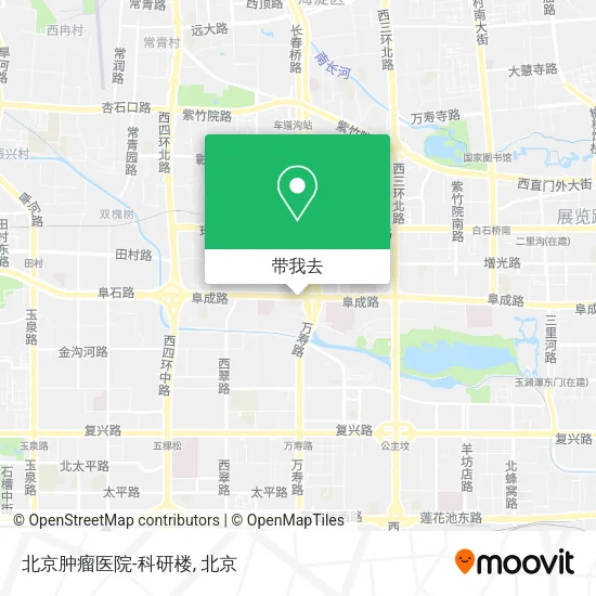 北京肿瘤医院-科研楼地图