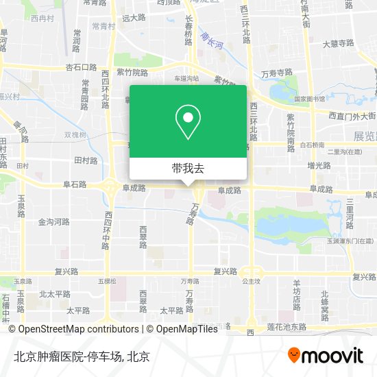 北京肿瘤医院-停车场地图