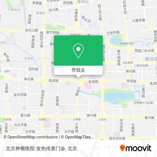 北京肿瘤医院-发热排查门诊地图
