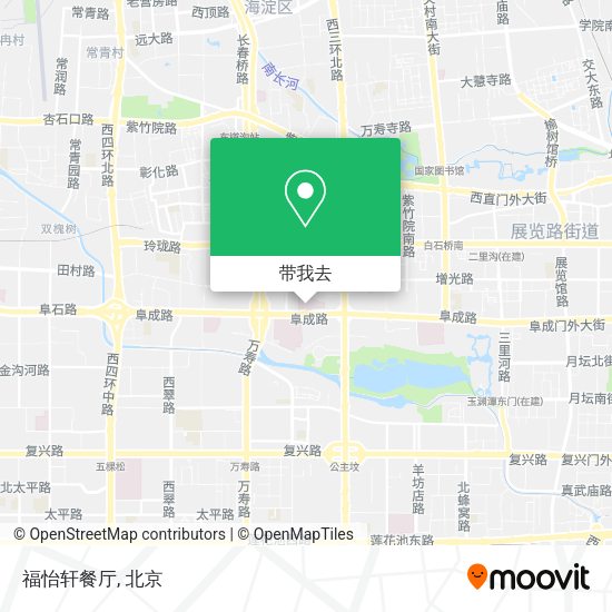 福怡轩餐厅地图
