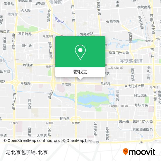老北京包子铺地图