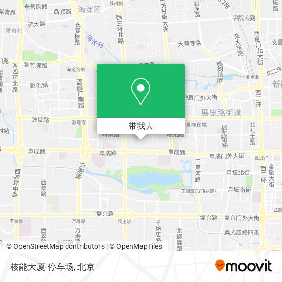 核能大厦-停车场地图