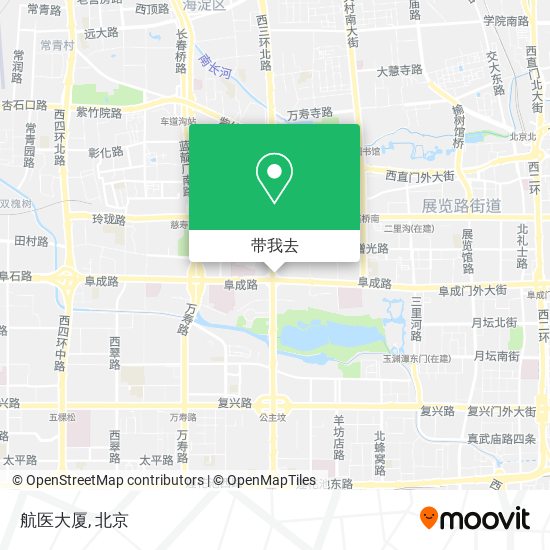 航医大厦地图