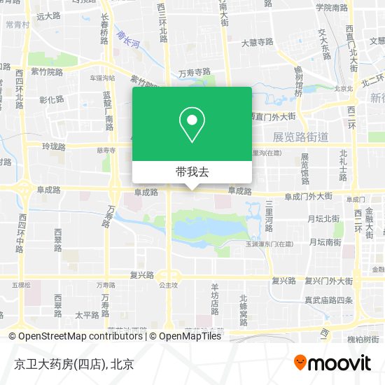 京卫大药房(四店)地图