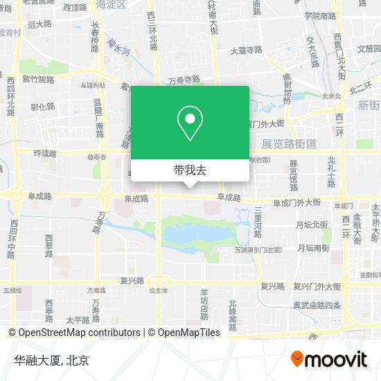 华融大厦地图