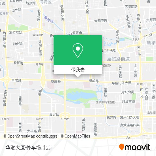 华融大厦-停车场地图