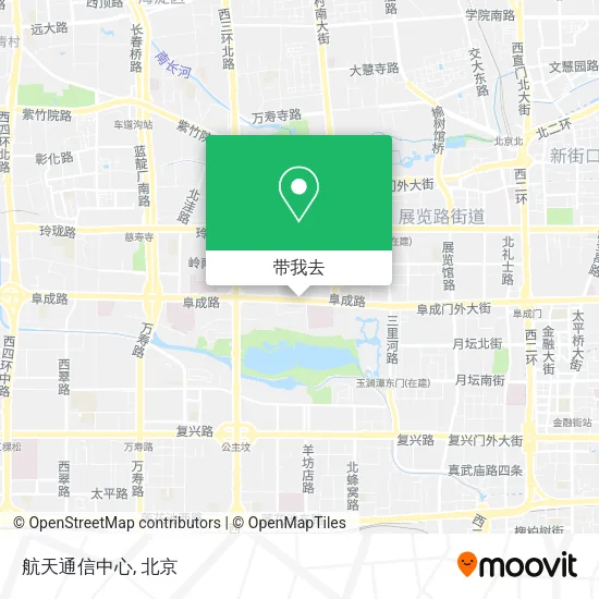 航天通信中心地图