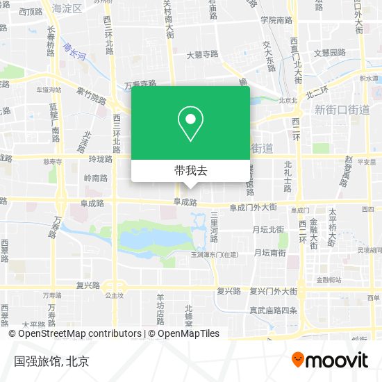 国强旅馆地图