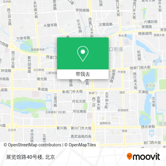 展览馆路40号楼地图