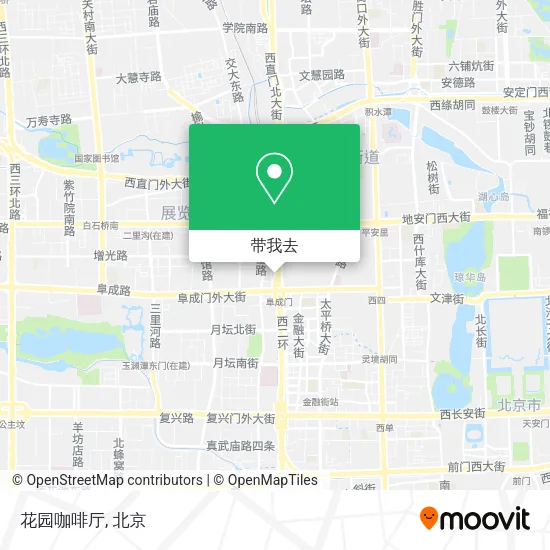 花园咖啡厅地图