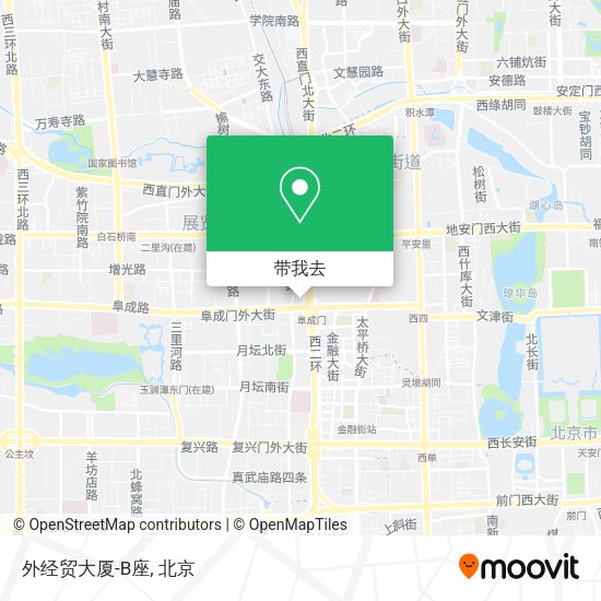 外经贸大厦-B座地图