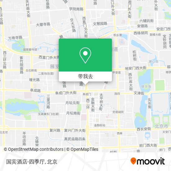 国宾酒店-四季厅地图