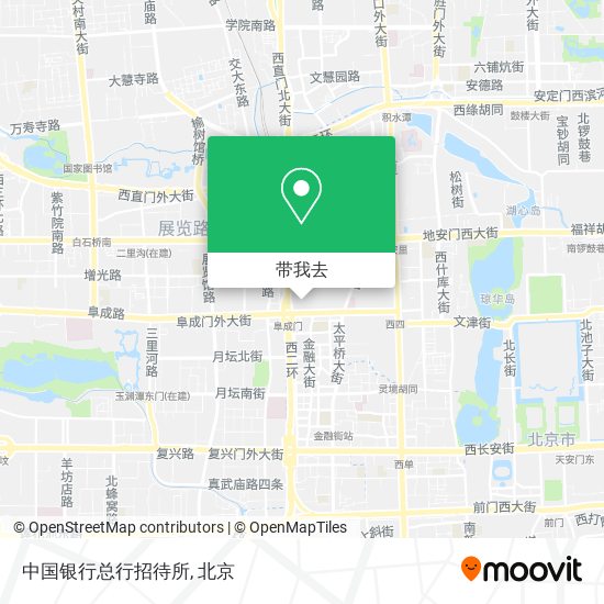 中国银行总行招待所地图