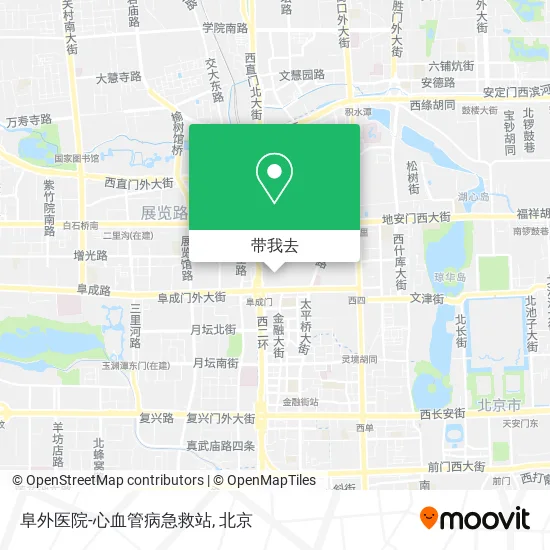 阜外医院-心血管病急救站地图