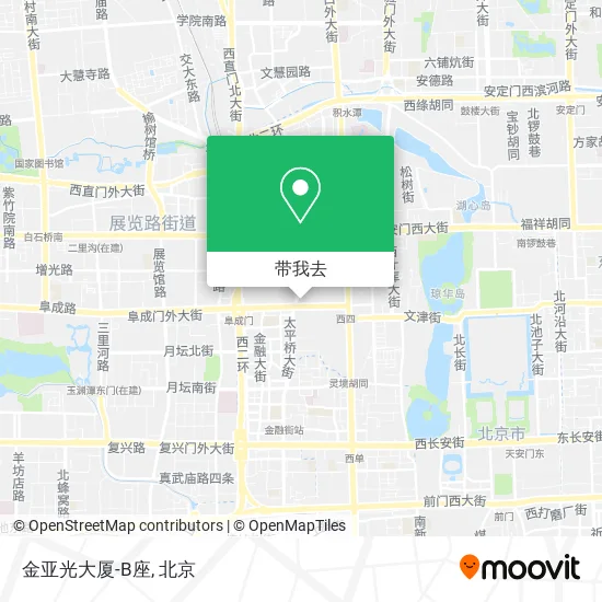金亚光大厦-B座地图