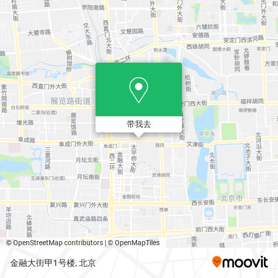 金融大街甲1号楼地图