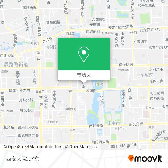 西安大院地图