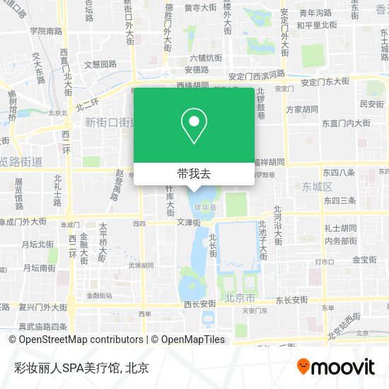 彩妆丽人SPA美疗馆地图