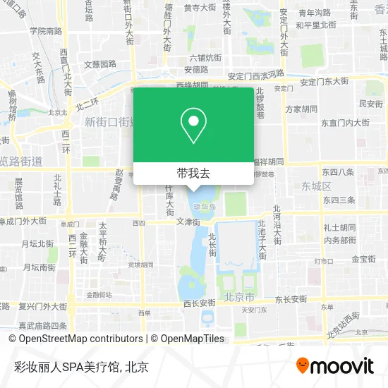 彩妆丽人SPA美疗馆地图