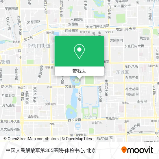 中国人民解放军第305医院-体检中心地图