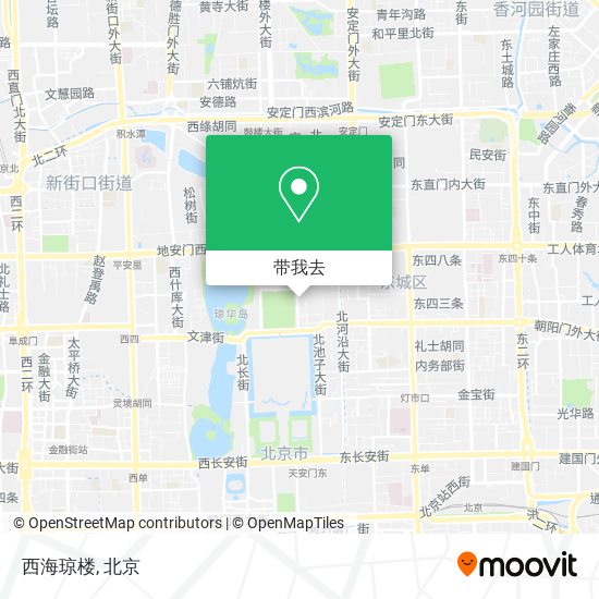 西海琼楼地图