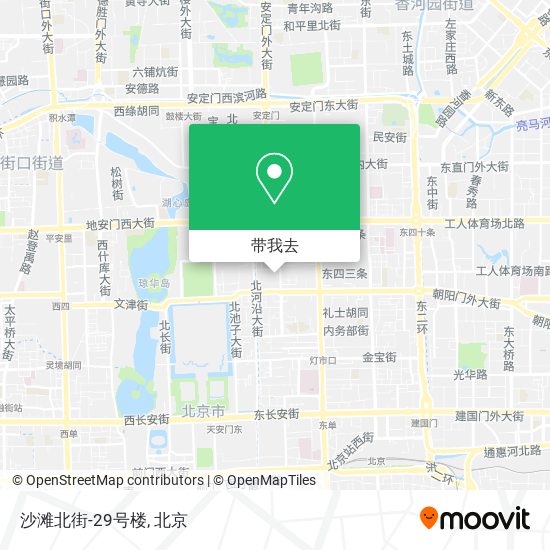 沙滩北街-29号楼地图
