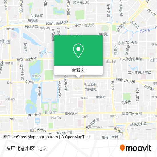 东厂北巷小区地图