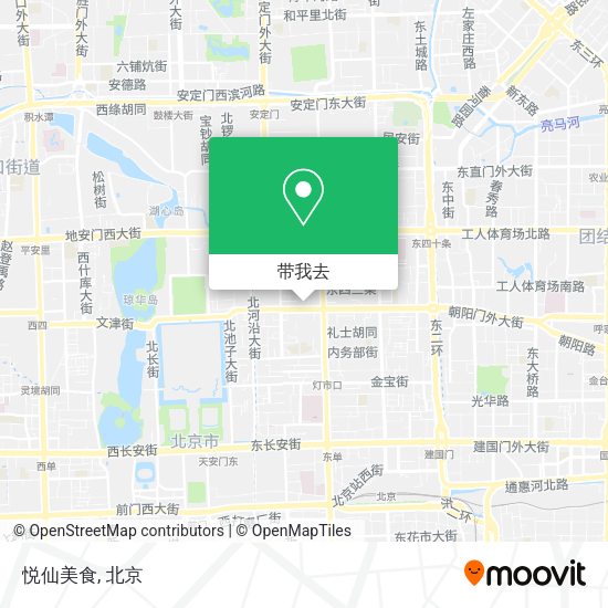 悦仙美食地图