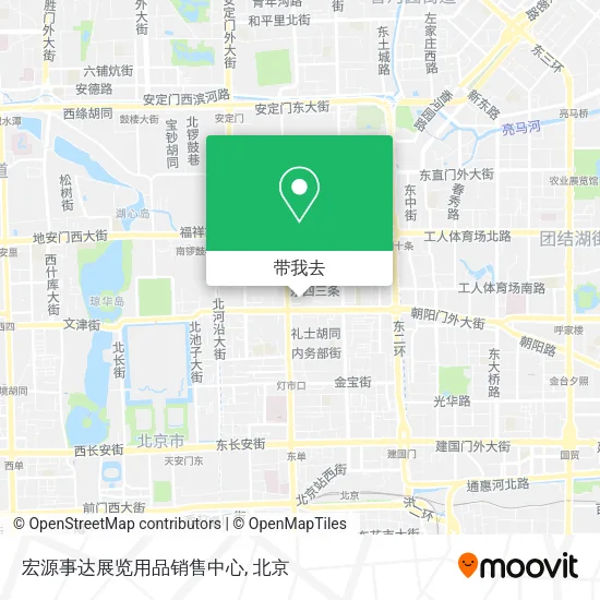 宏源事达展览用品销售中心地图