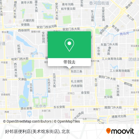 好邻居便利店(美术馆东街店)地图