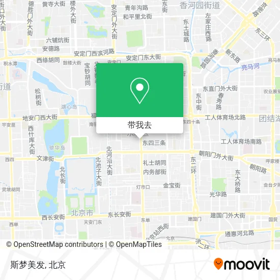 斯梦美发地图
