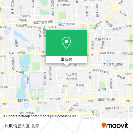 民航信息大厦地图