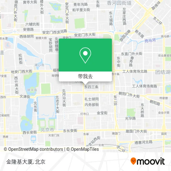 金隆基大厦地图