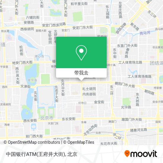 中国银行ATM(王府井大街)地图